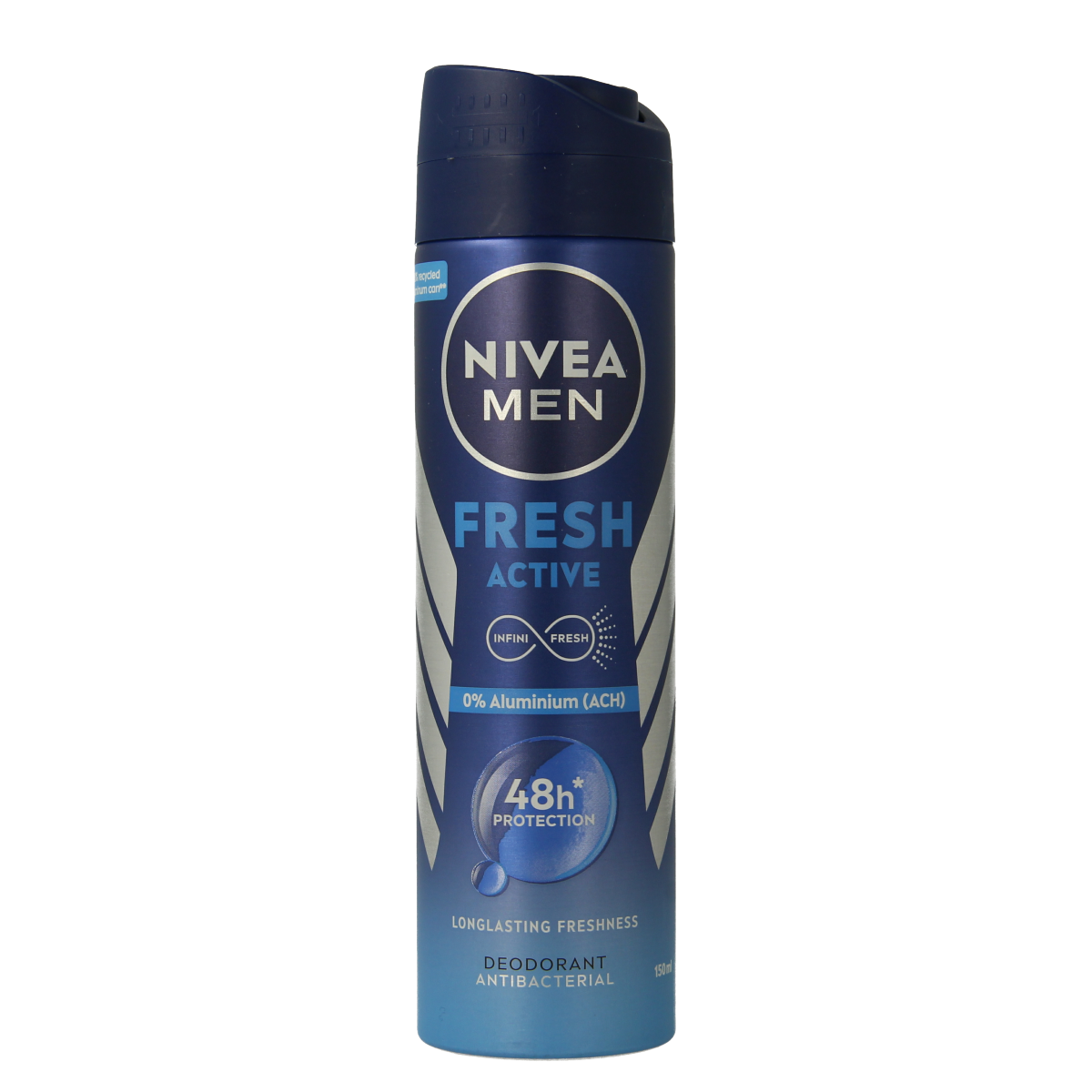 Nivea Men deodorant spray fresh active 150.00 Milliliter
