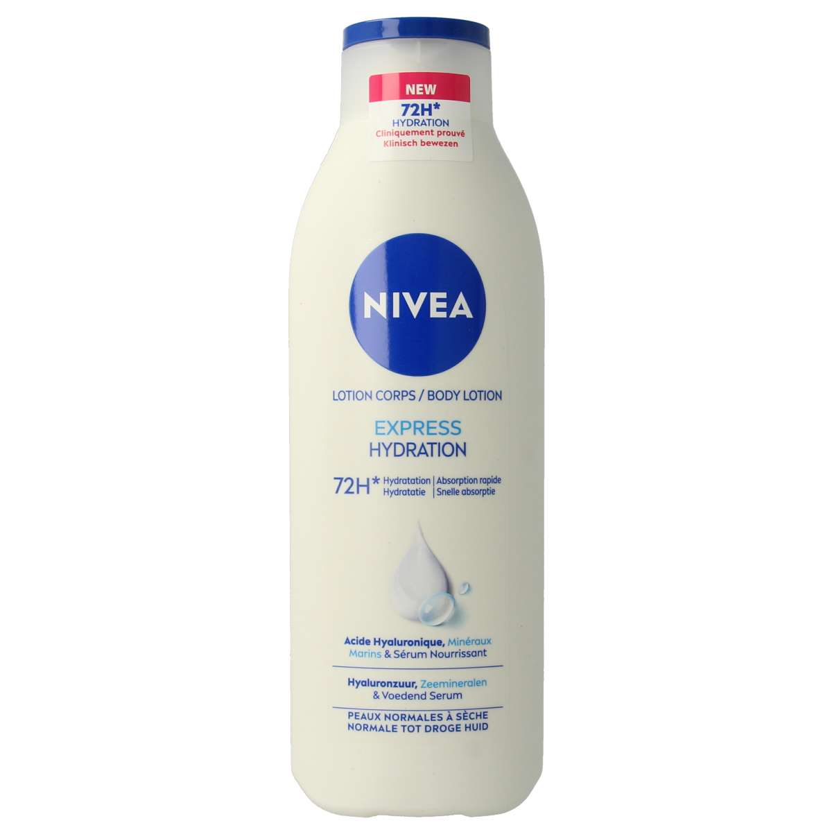Nivea Express bodylotion 250.00 Milliliter