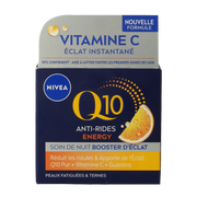 Nivea Q10 energy nachtcreme anti rimpel 50.00 Milliliter