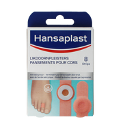 Hansaplast Voet likdoornploeisters 8.00 Stuks