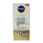 Nivea Sun face daily fluid SPF50 tint medium 40 Milliliter