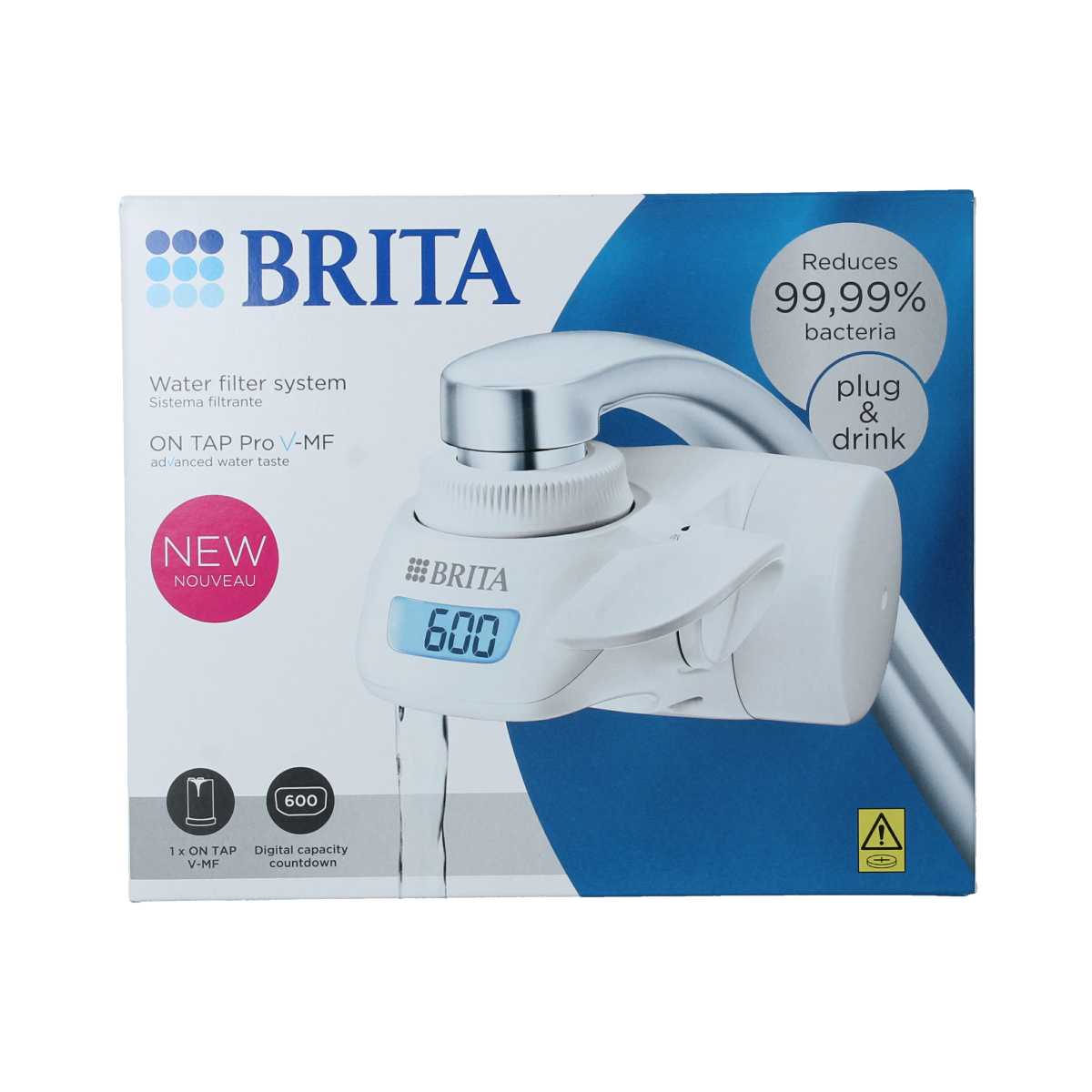 Brita BRITA waterfiltersysteem ON TAP Pro V-MF 1.00 Stuks