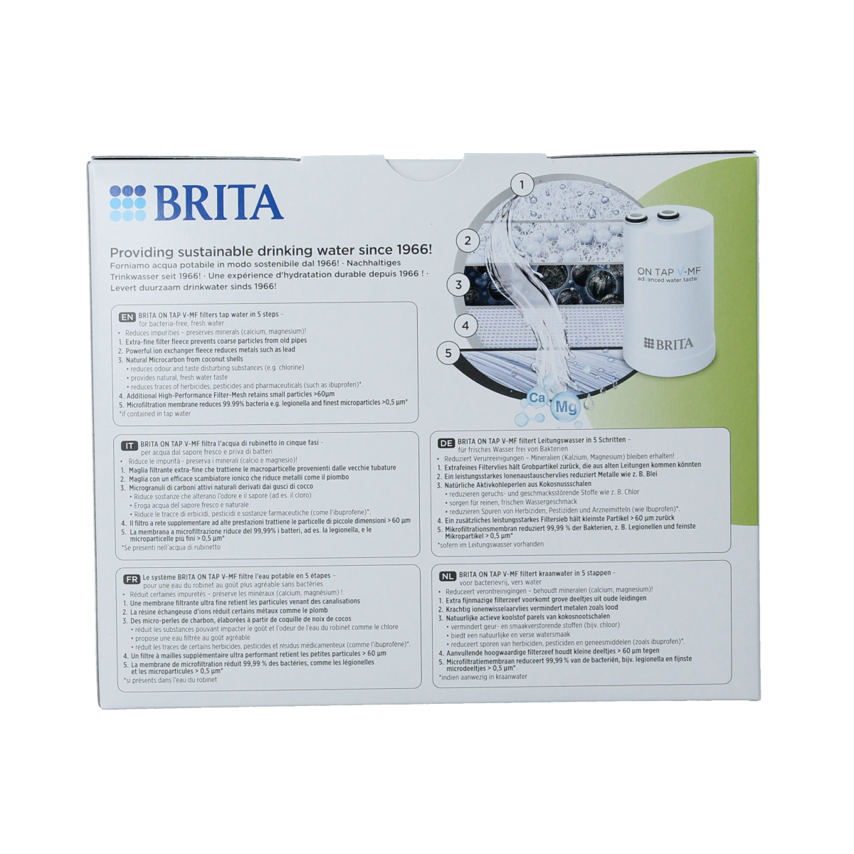 Brita Waterfiltersysteem On Tap - voor op de kraan 1.00 Stuks