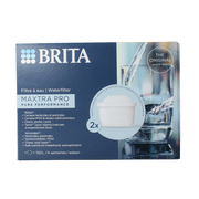 Brita Waterfilterpatroon maxtra pro all-in-1 2-pack 2.00 Stuks