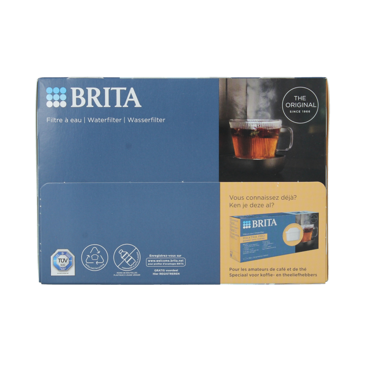 Brita Waterfilterpatroon maxtra pro all-in-1 4-pack 4.00 Stuks