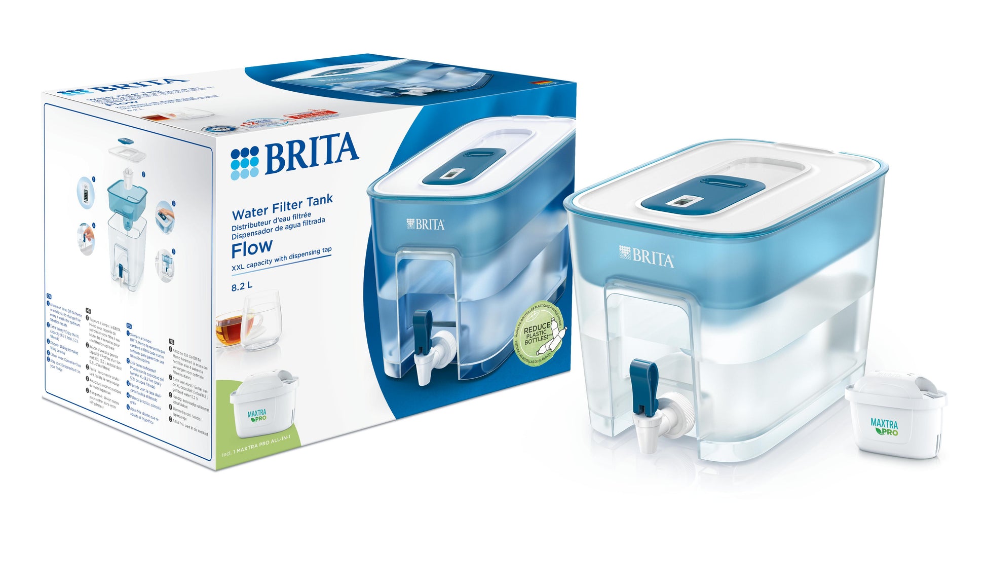 Brita Waterfilterstation flow cool blue 1.00 Stuks