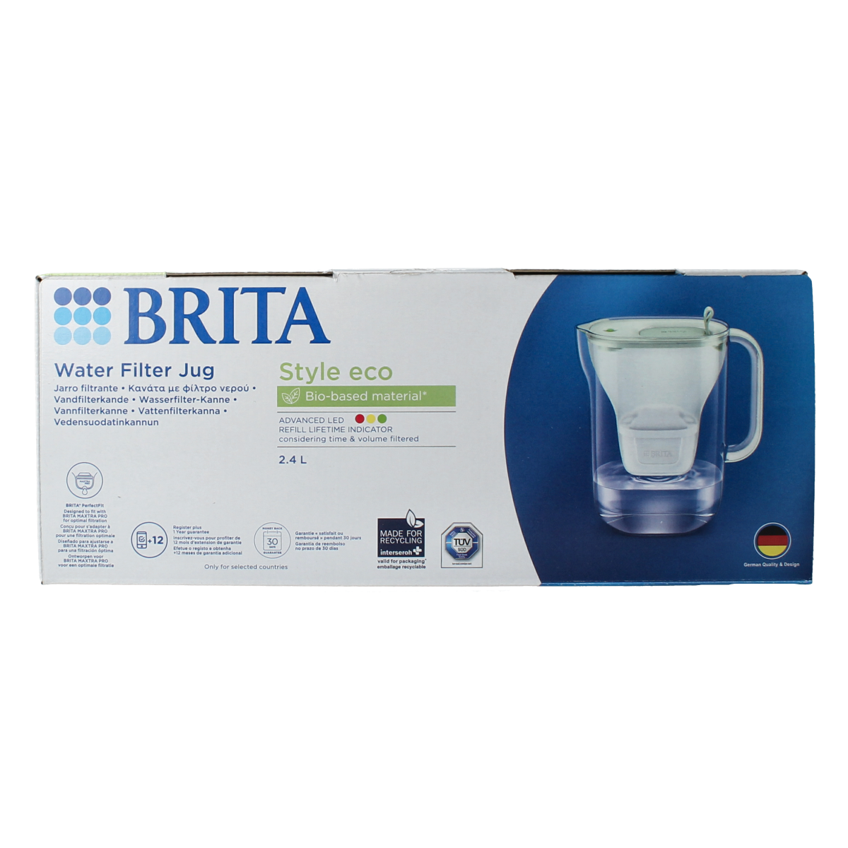 Brita Waterfilterkan eco powder green 1.00 Stuks