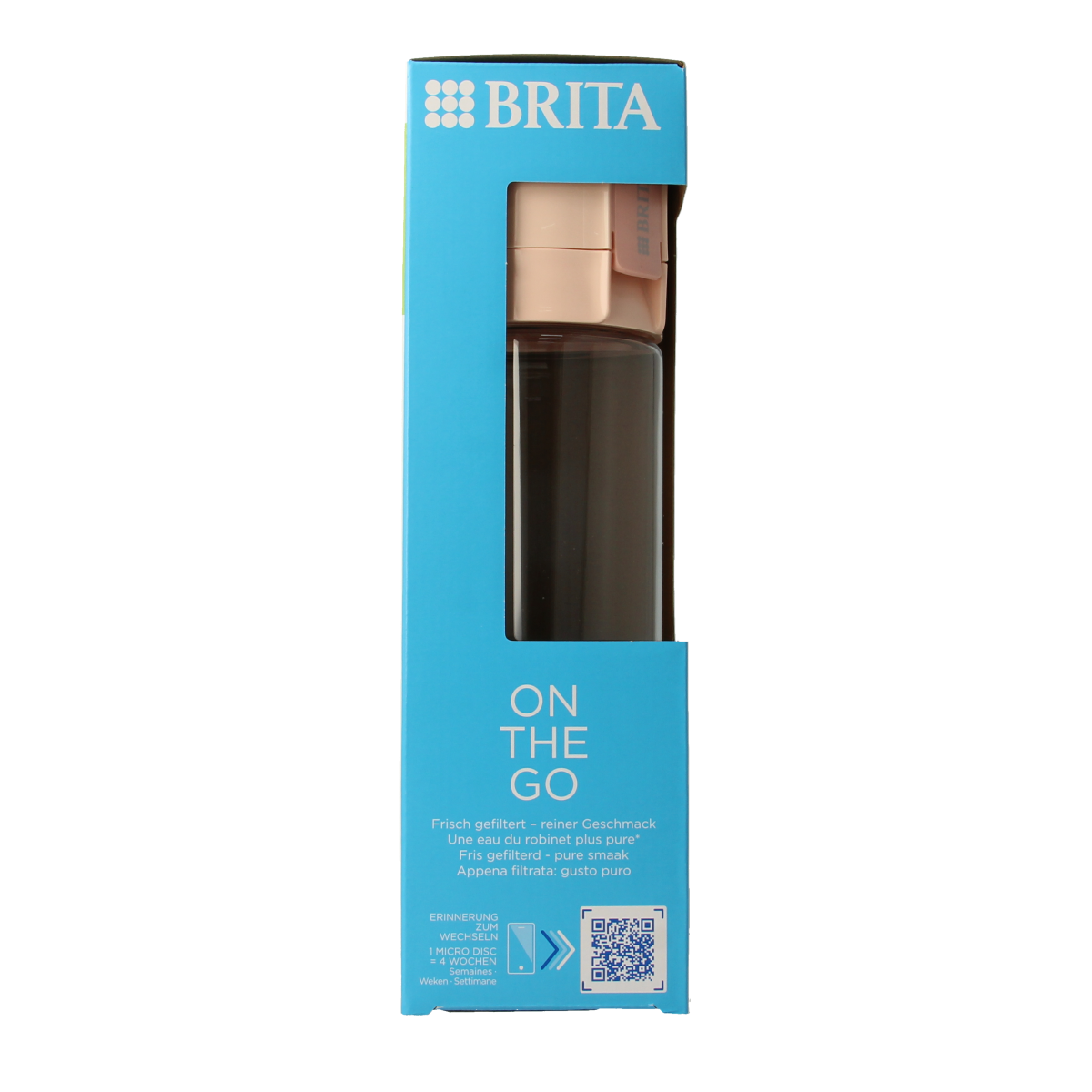 Brita BRITA waterfilterfles apricot 3.00 Stuks