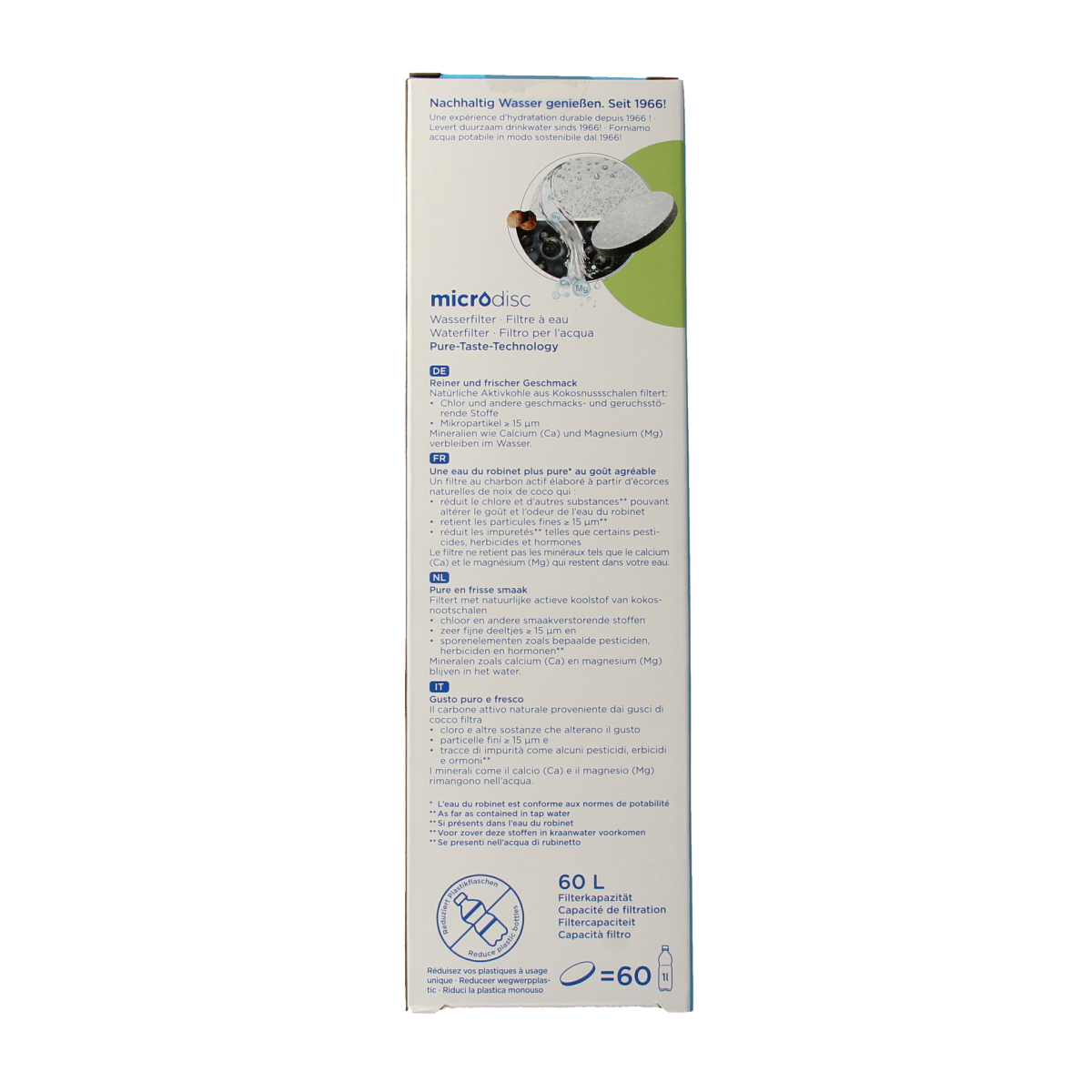 Brita BRITA waterfilterfles apricot 3.00 Stuks