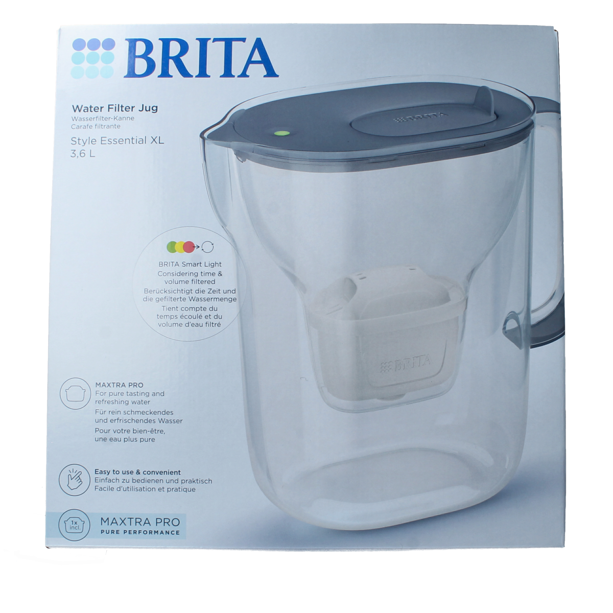 Brita BRITA waterfilterkan Style Essential XL stone blue 1.00 Stuks
