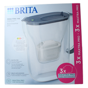 Brita Style essential cool stone blue + 3 maxtra 1 Set
