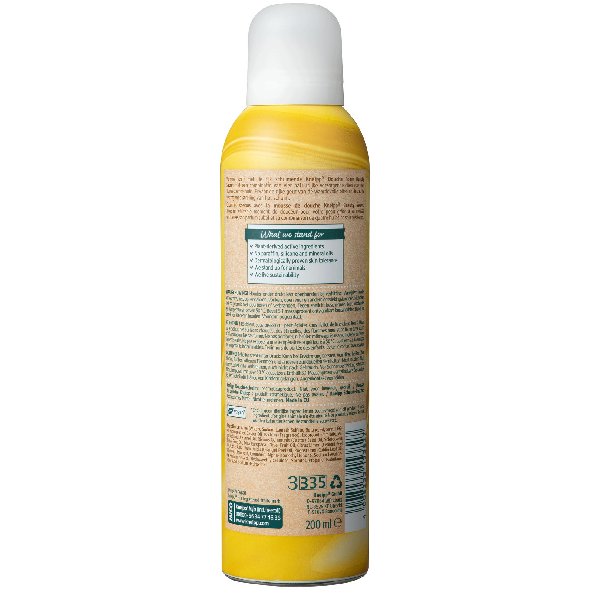 Kneipp Beauty secret douchefoam 200.00 Milliliter