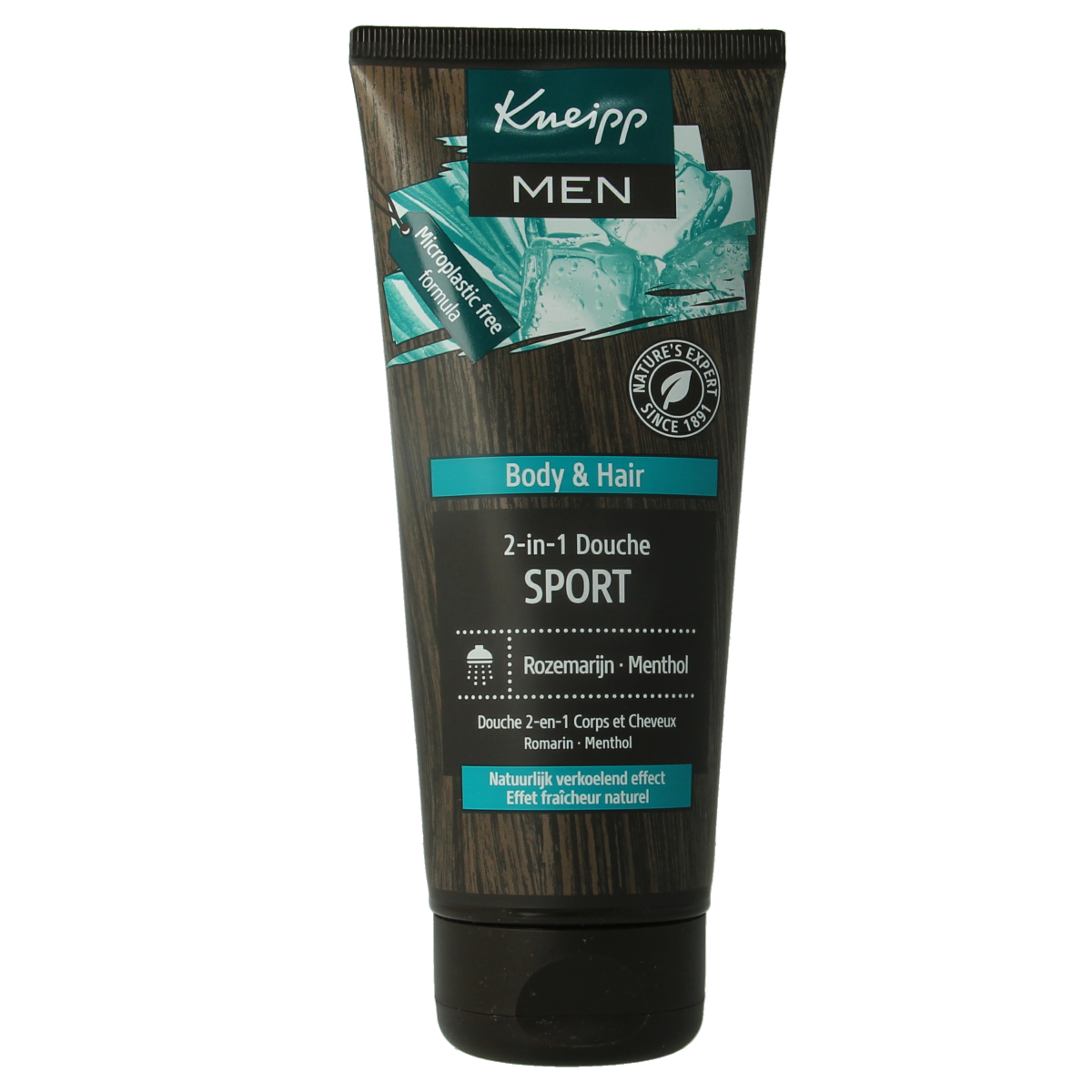 Kneipp 2-in-1 Men Douchegel & Shampoo Sport 200.00 Milliliter