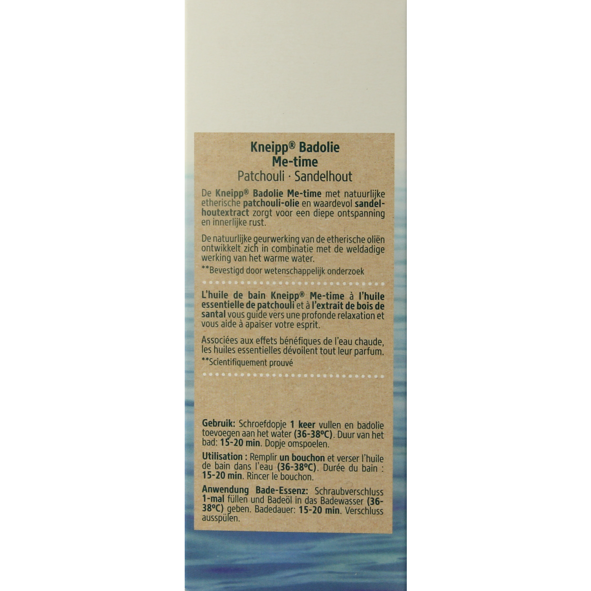 Kneipp Me time badolie 100.00 Milliliter