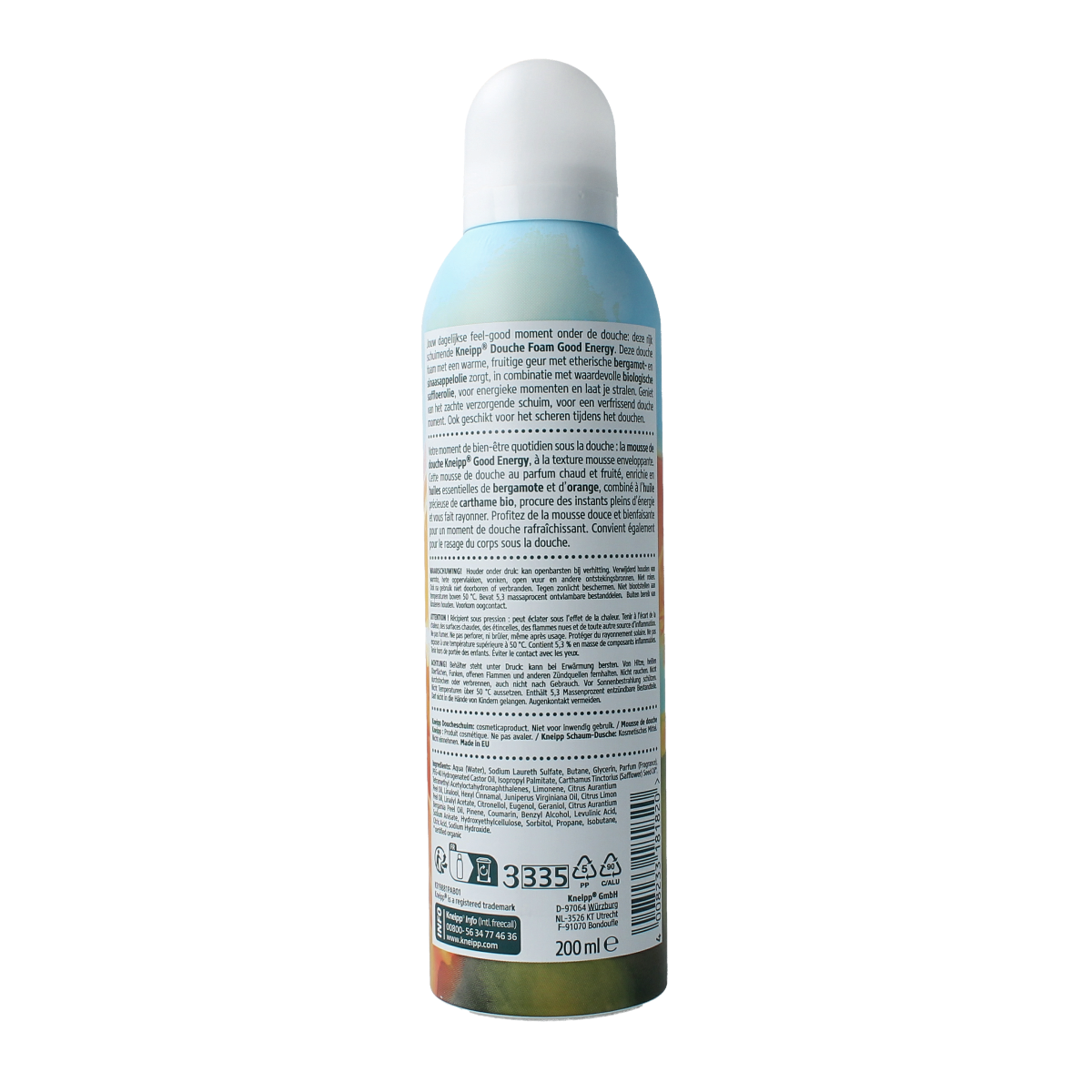 Kneipp Douchefoam good energy 200.00 Milliliter