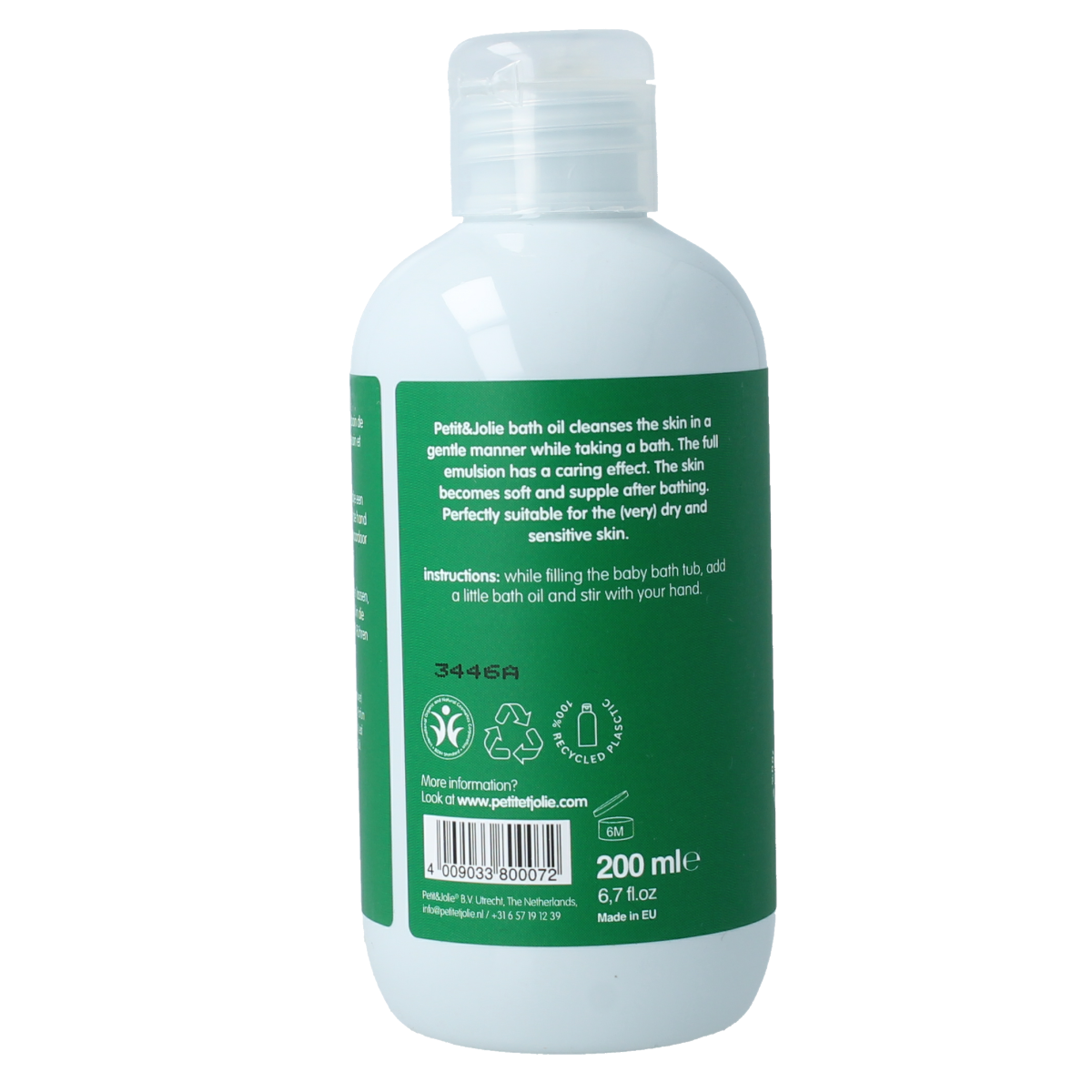 Petit et Jolie Baby bath oil 200.00 Milliliter