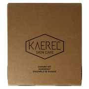 Kaerel Skin care shavingset scheercreme & aftershave 1.00 Set