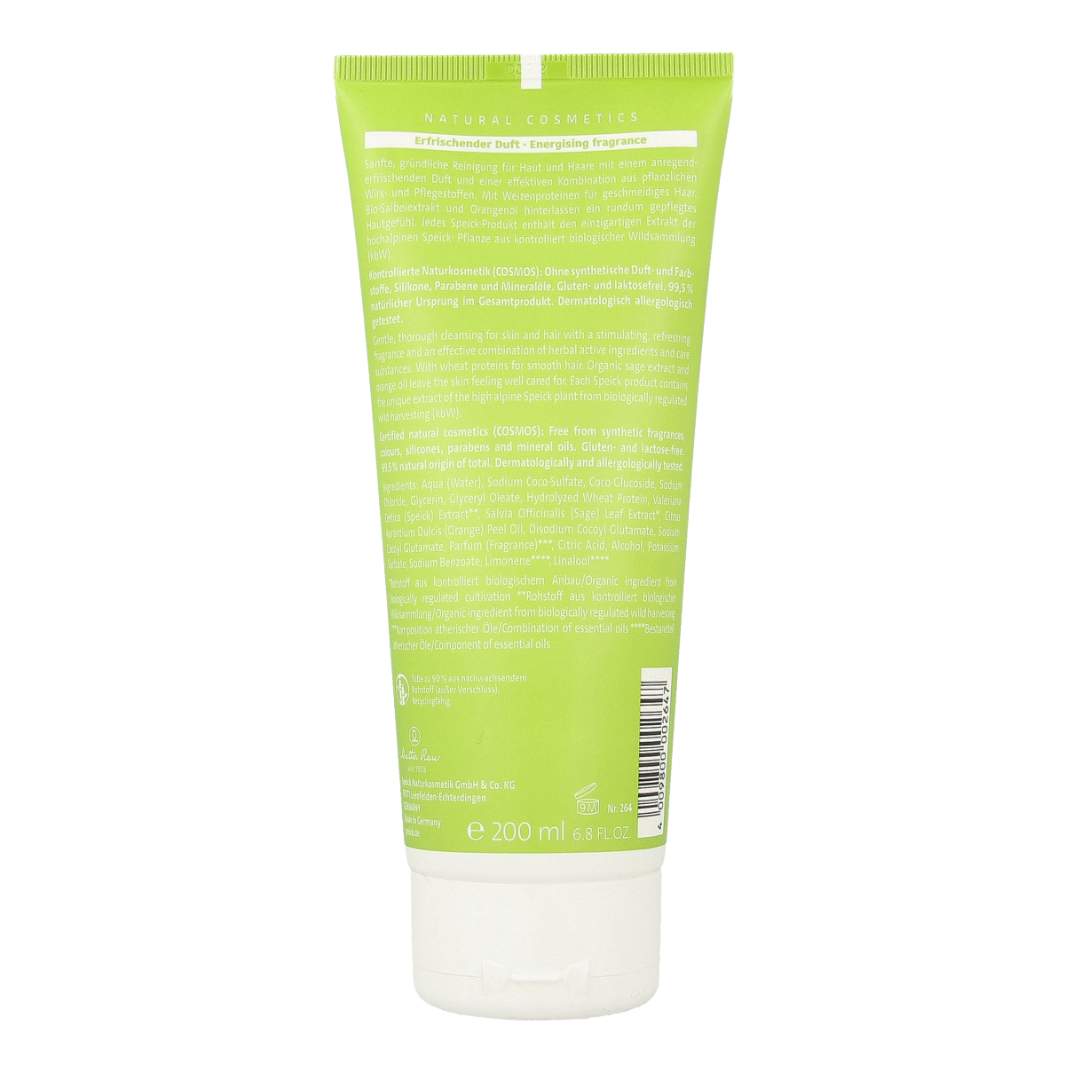 Speick Douchegel natural aktiv 200.00 Milliliter