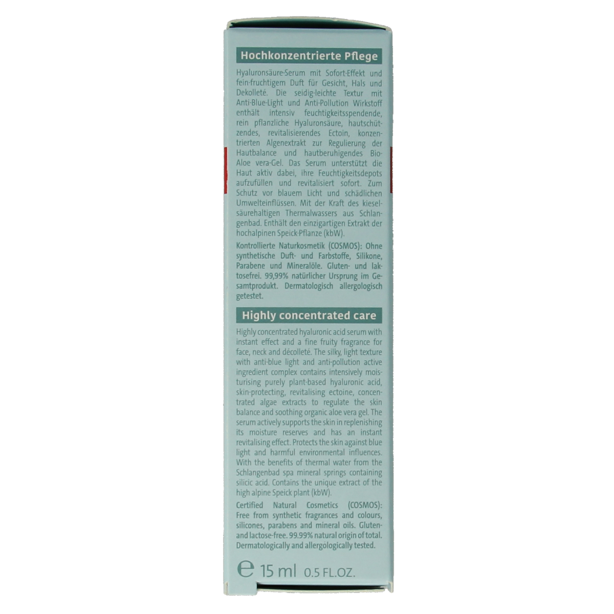 Speick Thermal sensitive hyaluron serum 15.00 Milliliter