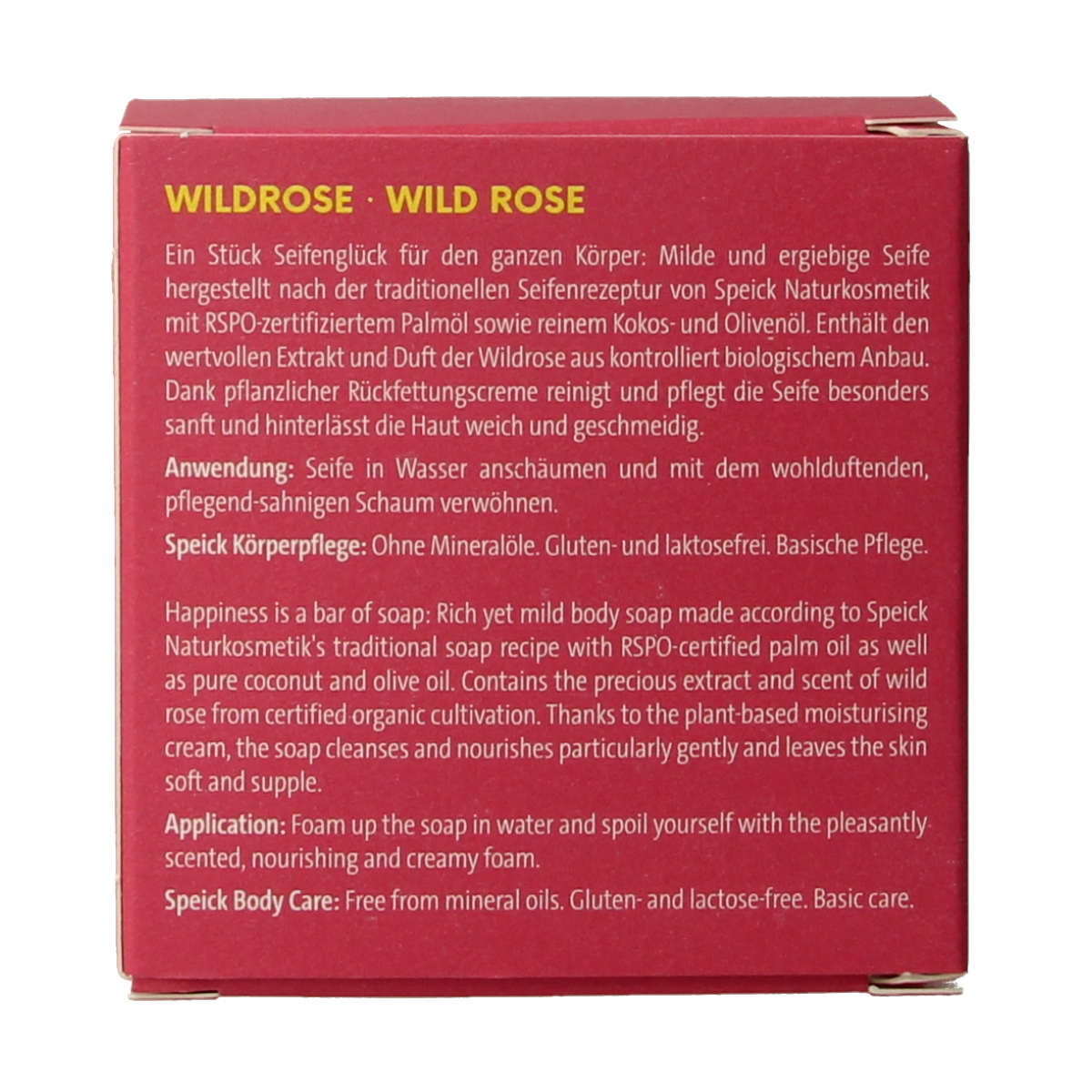 Speick Wilde roos zeep in doosje 100.00 Gram