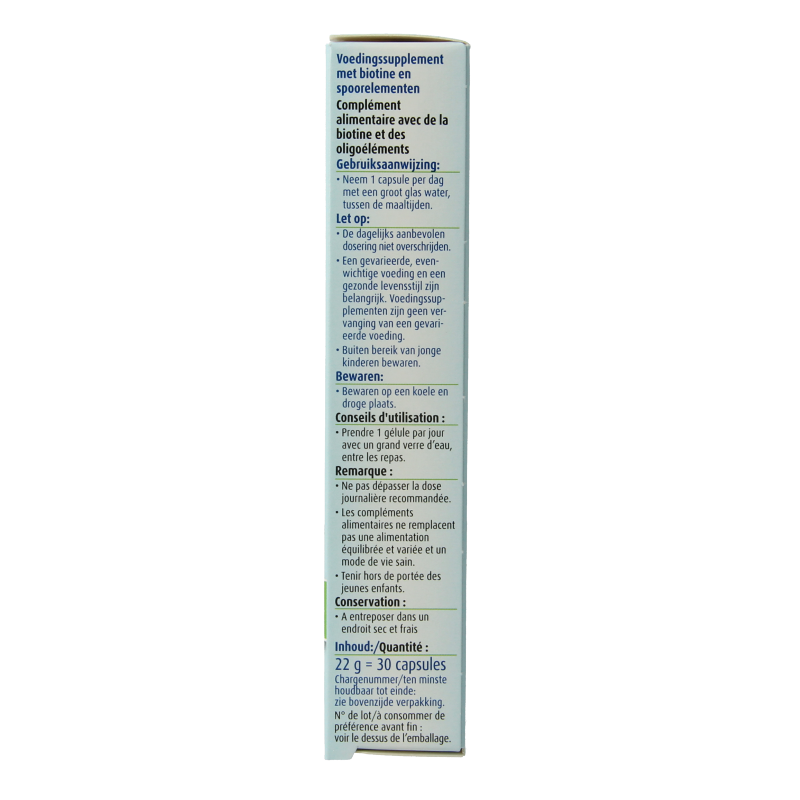 Hubner Original silicea capsules met biotine 30 Capsules
