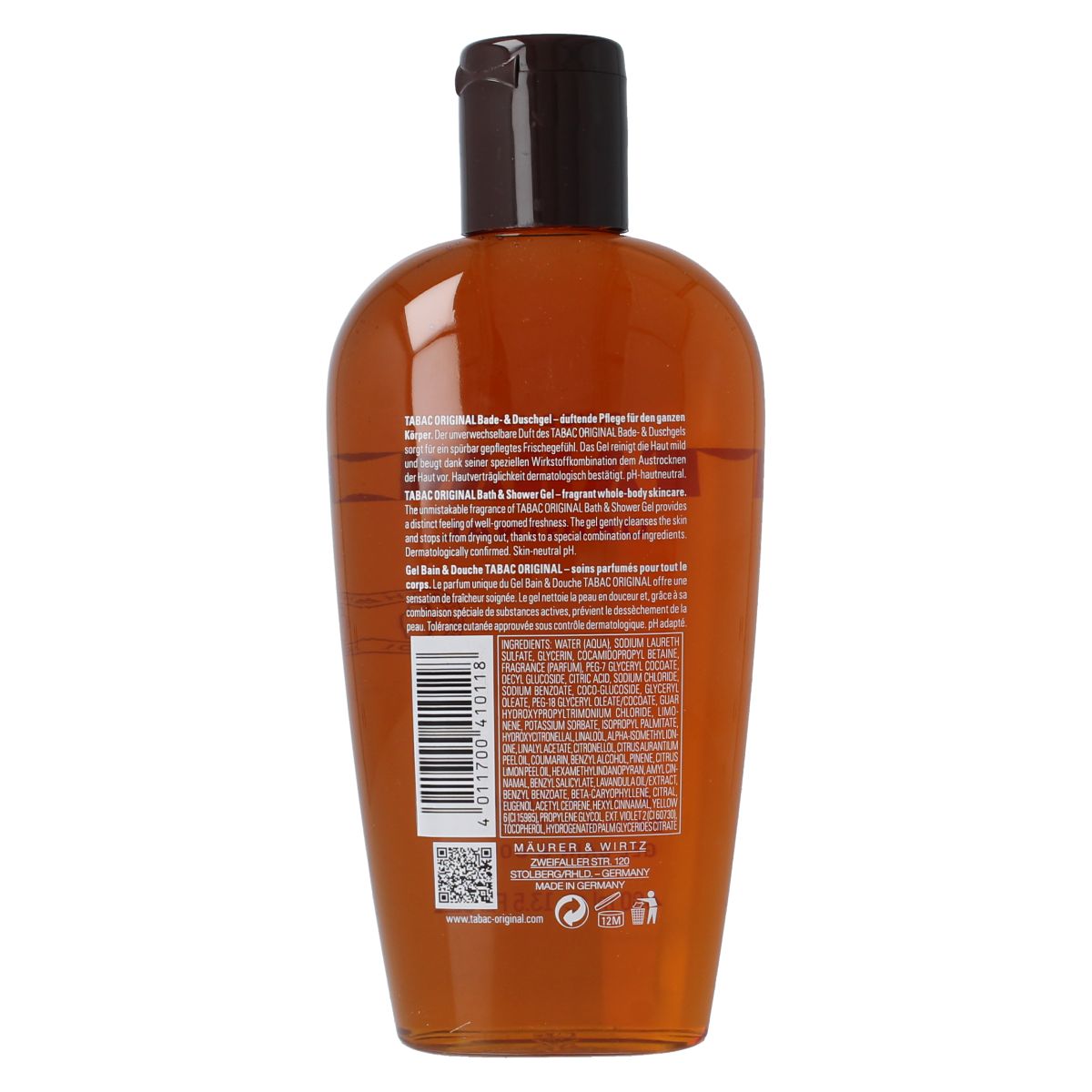 Tabac Original bath & showergel 400.00 Milliliter