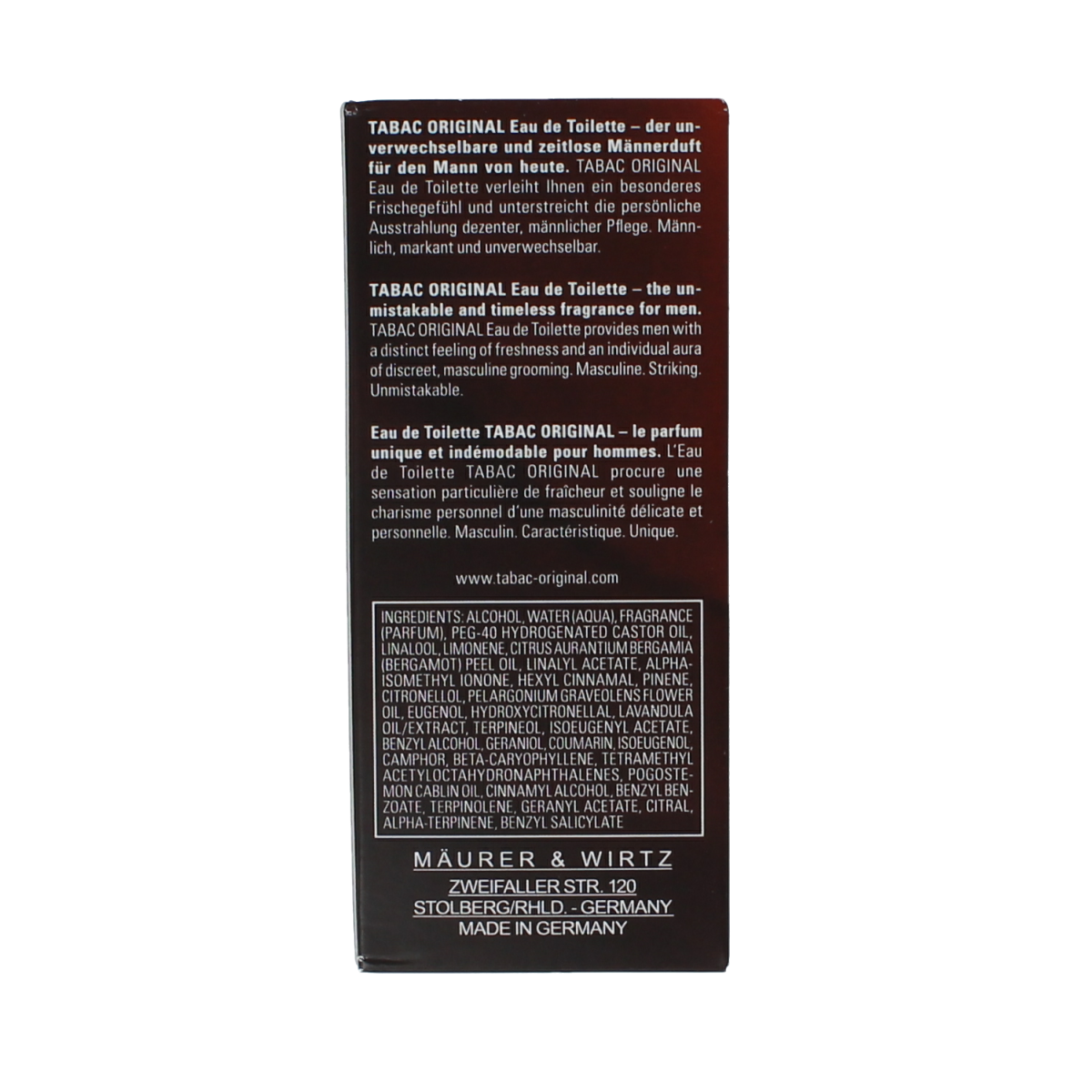 Tabac Original eau de toillette natural spray 50.00 Milliliter