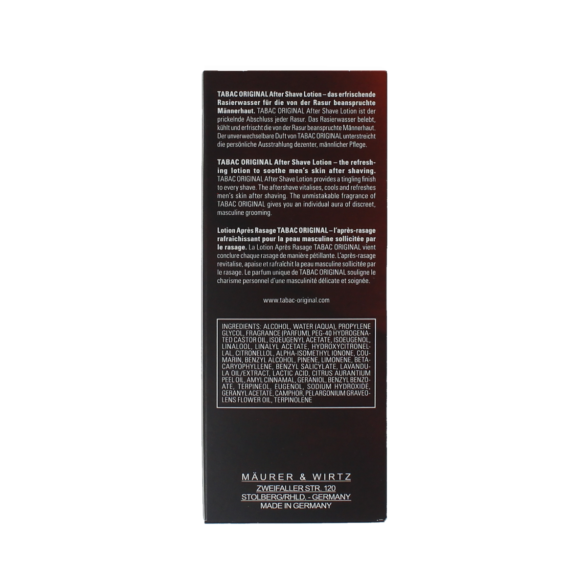Tabac Original aftershave lotion 100.00 Milliliter
