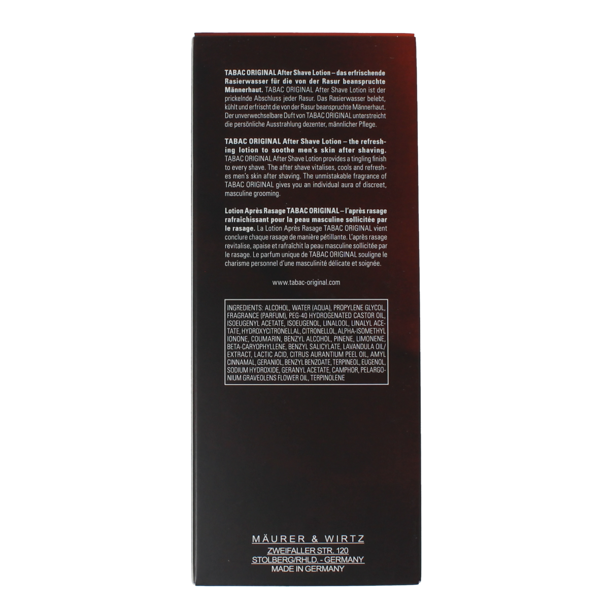 Tabac Original aftershave lotion 300.00 Milliliter