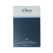 S Oliver So pure men eau de toilette 30 Milliliter