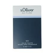 S Oliver So pure men eau de toilette 50 Milliliter