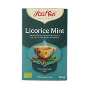 Yogi Tea Licorice mint bio 17.00 Zakjes