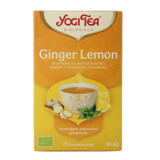 Yogi Tea Ginger lemon munt bio 17.00 Zakjes