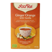 Yogi Tea Ginger orange vanilla bio 17.00 Zakjes