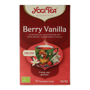 Yogi Tea Berry vanilla bio 17 Zakjes