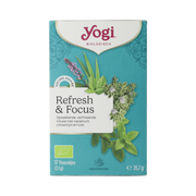Yogi Tea Yogi® Refresh & Focus Bio 17.00 Zakjes