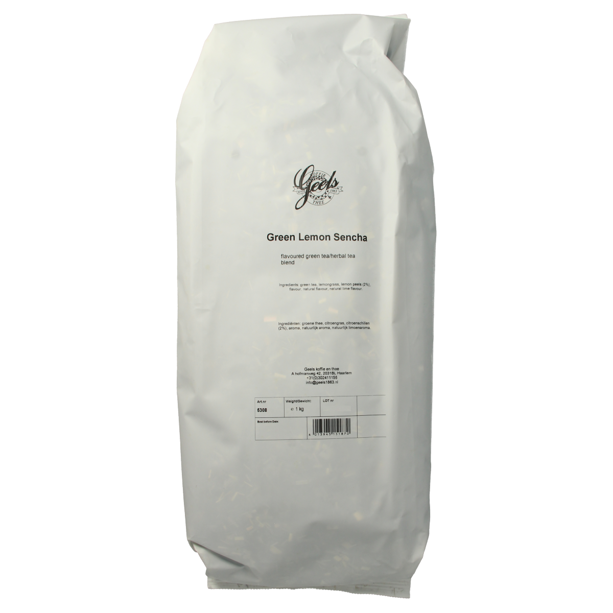 Geels Green lemon sencha 1.00 Kilogram