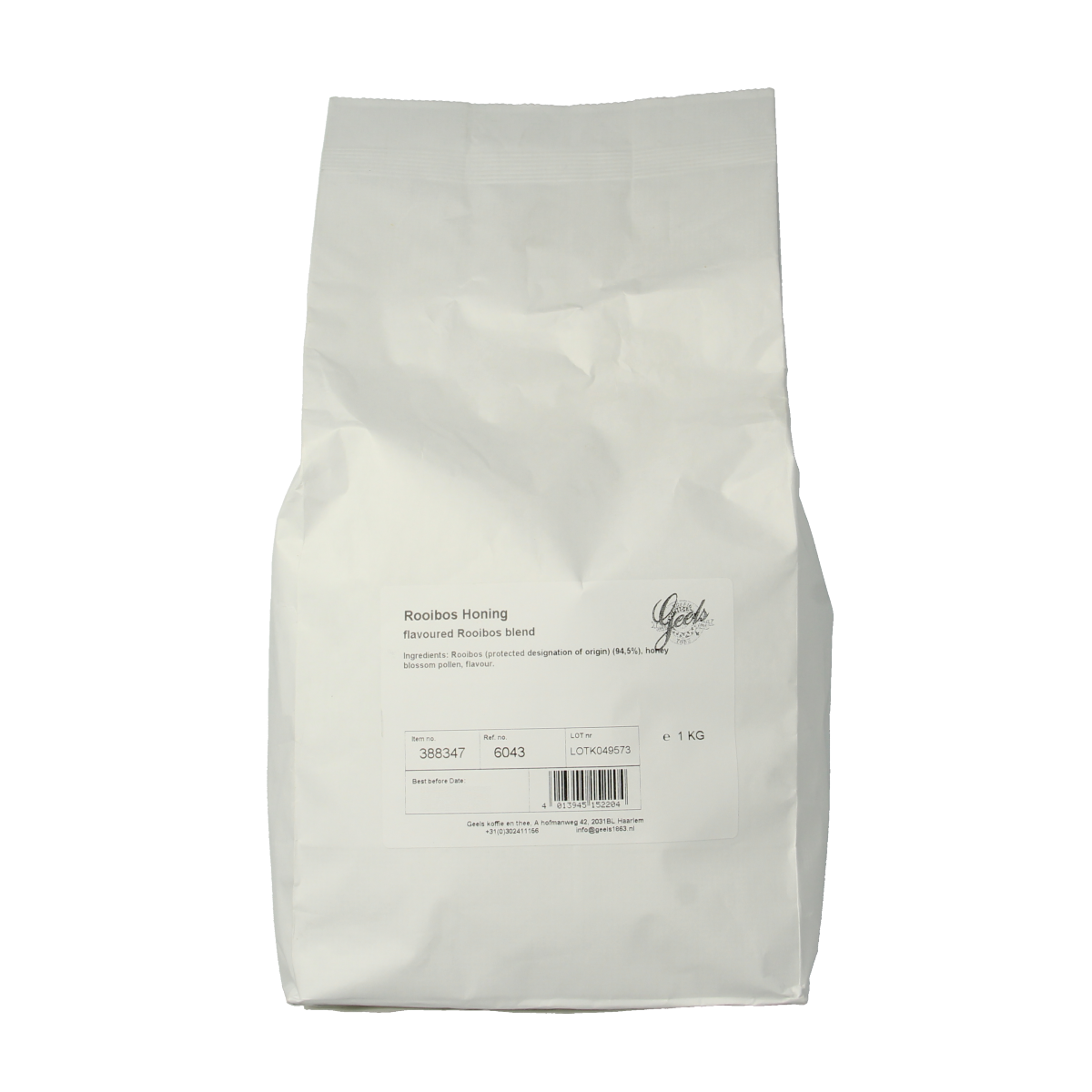 Geels Rooibos honing 1.00 Kilogram