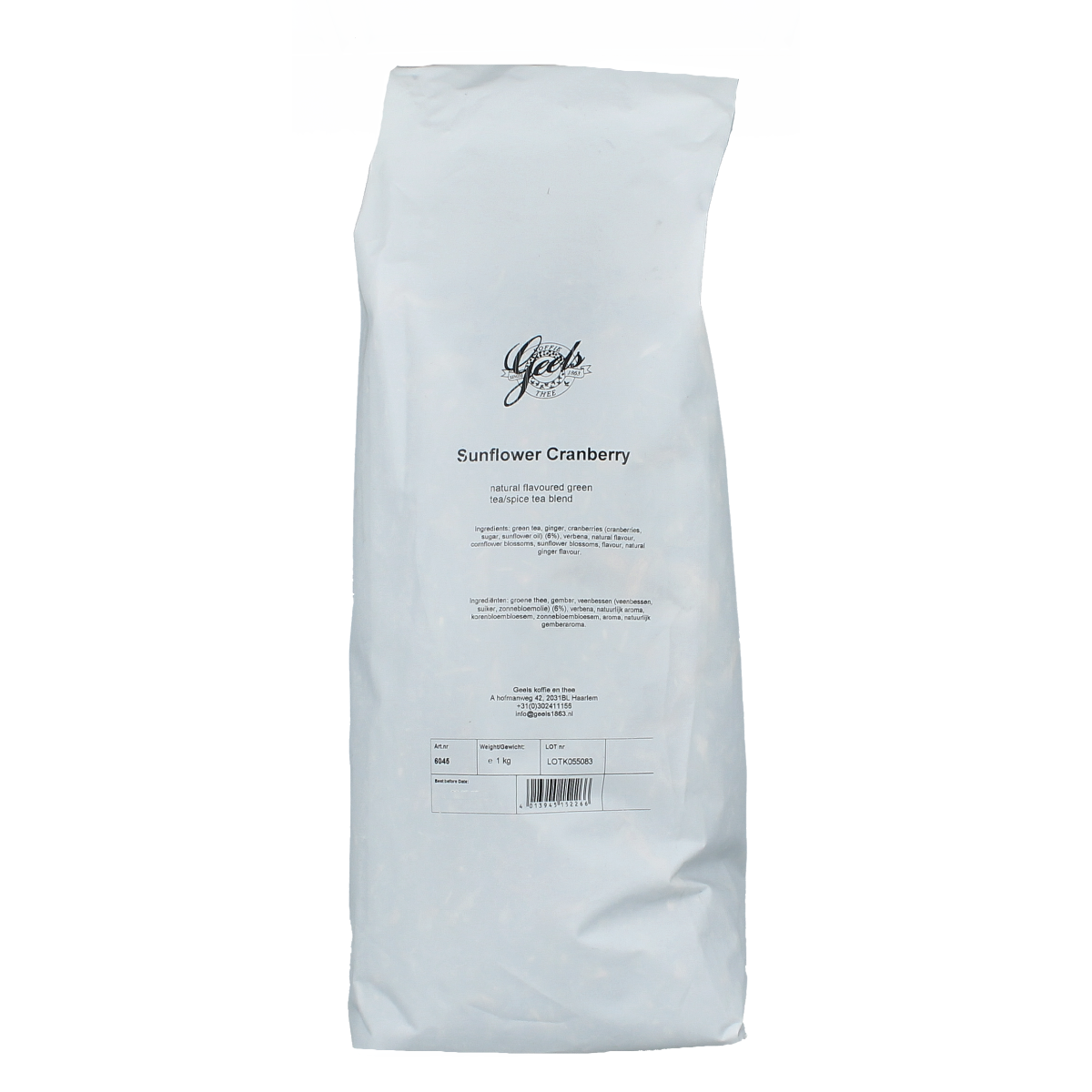 Geels Sunflower cranberry 1.00 Kilogram
