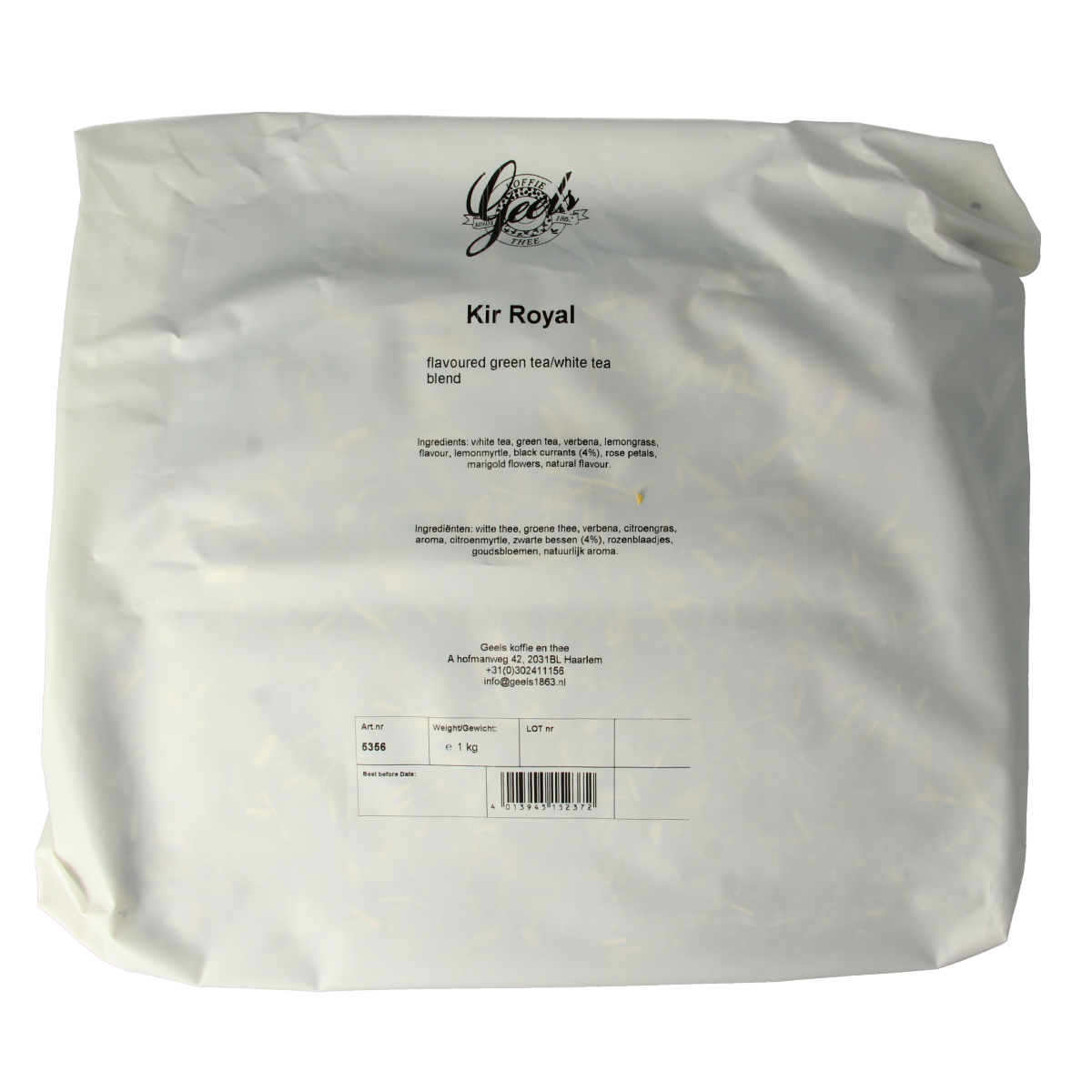 Geels Kir royal witte thee 1.00 Kilogram