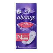 Always Dailies inlegkruisjes normaal 34.00 Stuks