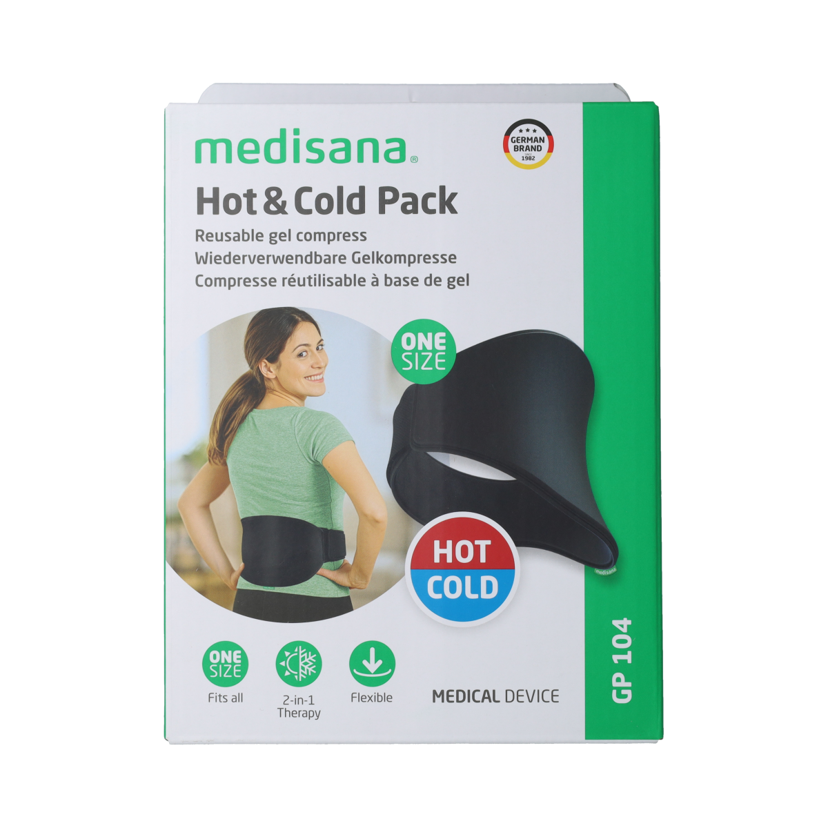 Medisana GP 104 - Hot & Cold Pack Rug 1.00 Stuks