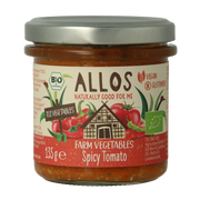 Allos Farm vegetables pittige tomaat bio 135.00 Gram