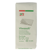 Vliwasoft Vlieskompres 5 x 5cm 4-laags 100.00 Stuks