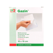 Gazin Gaaskompres 10 x 10 steriel 5 x 2 10.00 Stuks