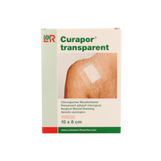 Curapor Transparant 10 x 8cm steriel 5.00 Stuks