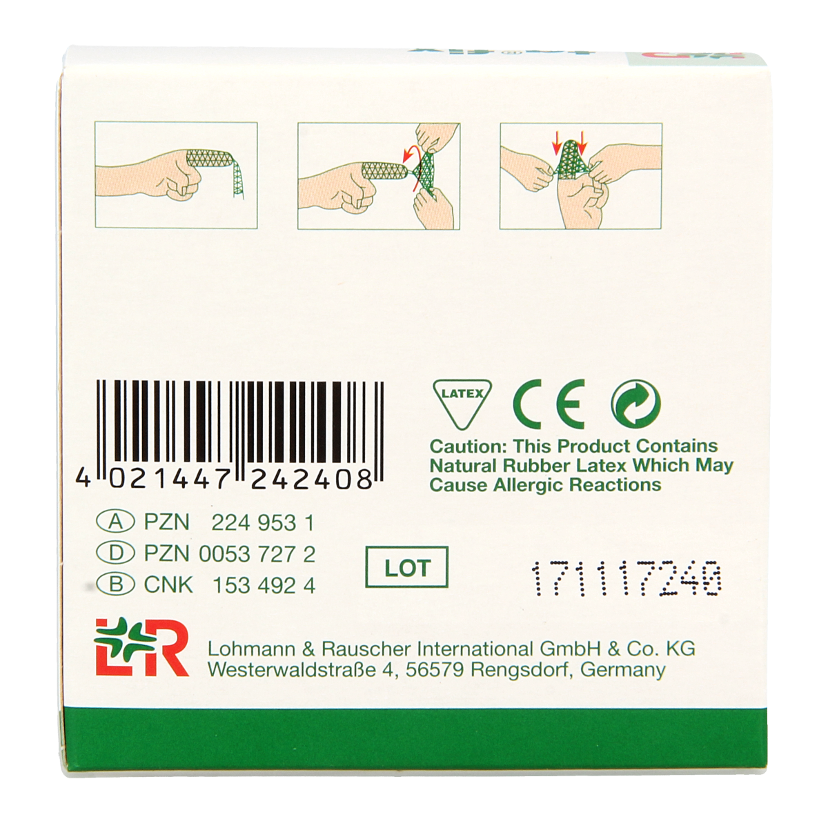 TG Fix netverband A rekbaar 4 meter vinger 1.00 Stuks