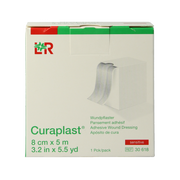 Curaplast Sensitive wondpleister 5m x 8cm 1 Rol