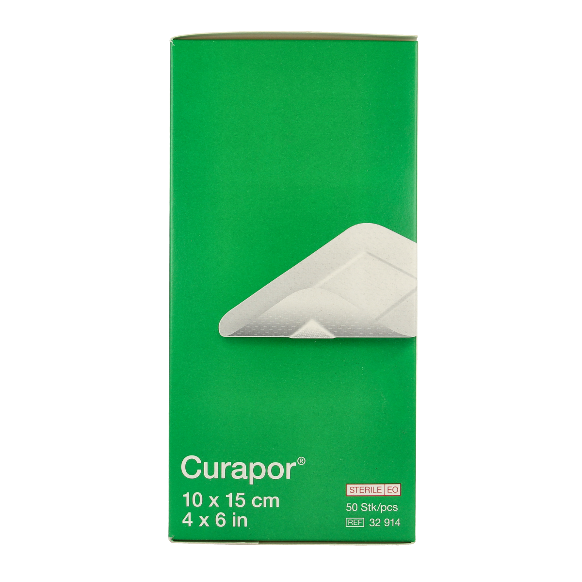 Curapor Wondpleister 10 x 15cm steriel 50.00 Stuks