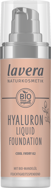 Lavera Hyaluron liquid foundation cool ivory 02 bio 30.00 Milliliter